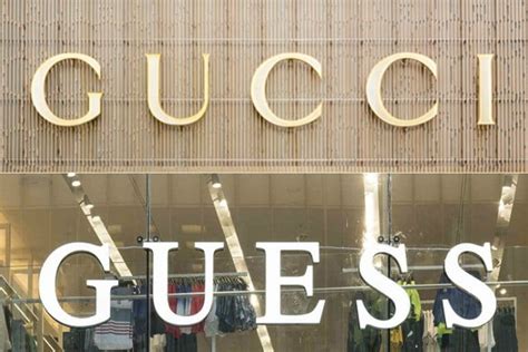 guess and Gucci trademark battle